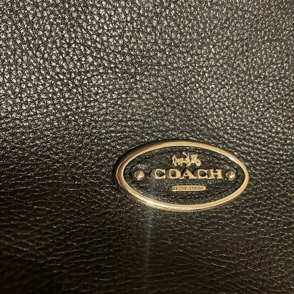 Coach Scout Black Pebble Leather Hobo Bag - Picture 3 of 16